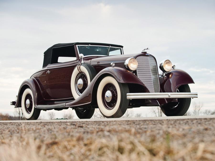  Lincoln Model KA convertible roadster 1934 года  (фото 28 из 36)